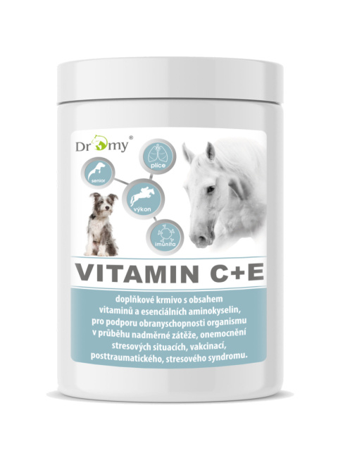 DROMY WITAMINA C + E + L-LIZYNA 1500 G